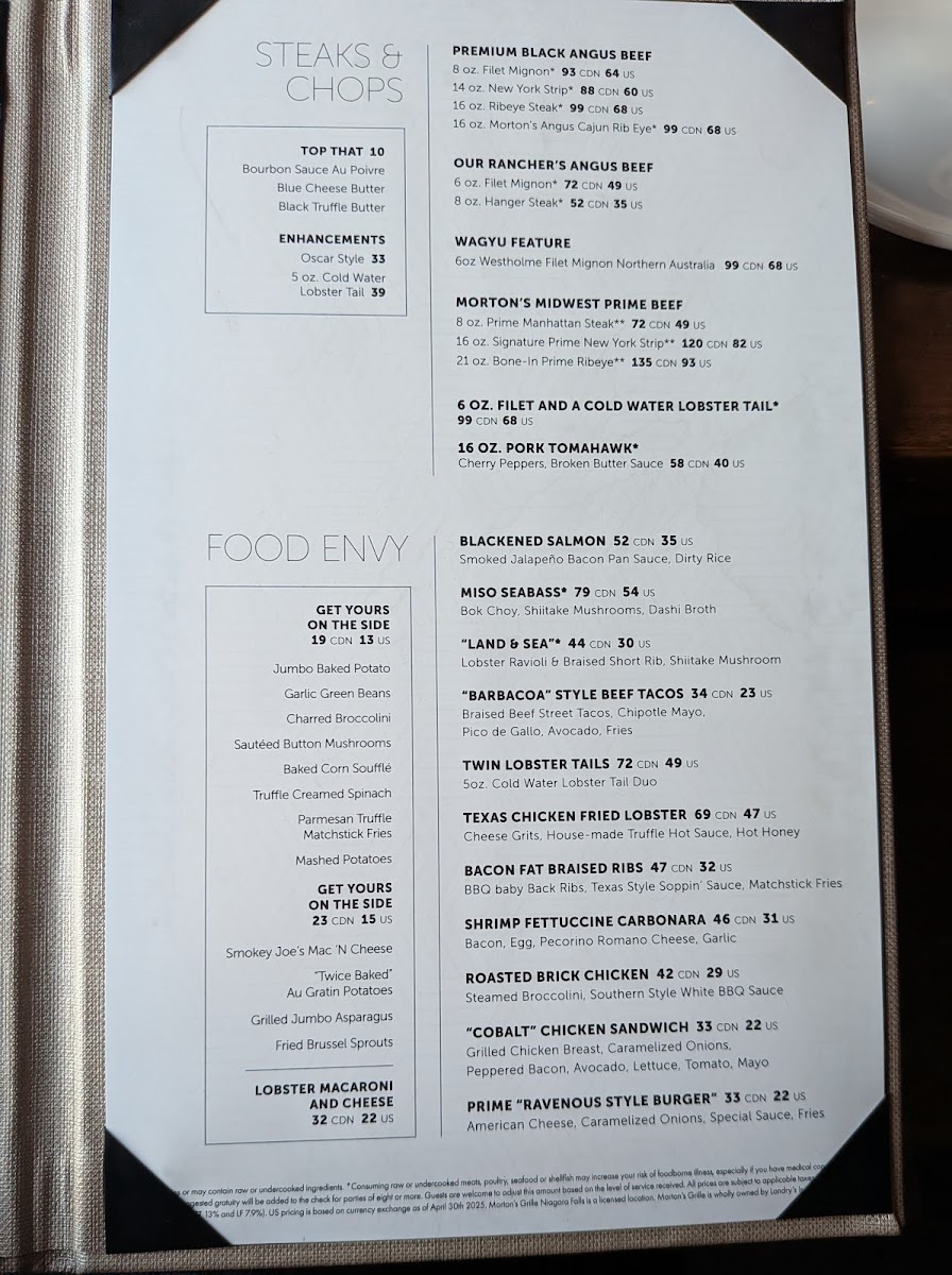 Morton's Grille Niagara Falls - 6