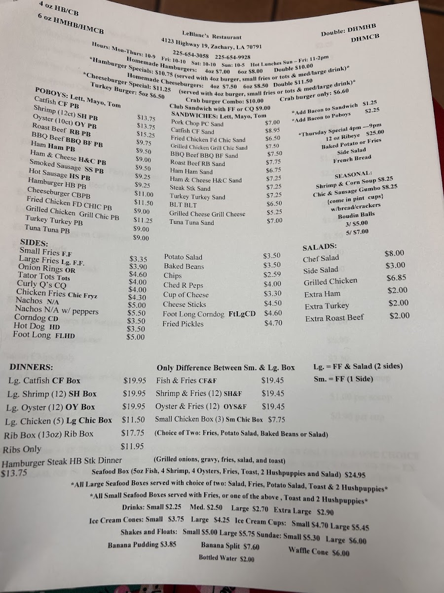 Le Blanc's Drive Inn - 2