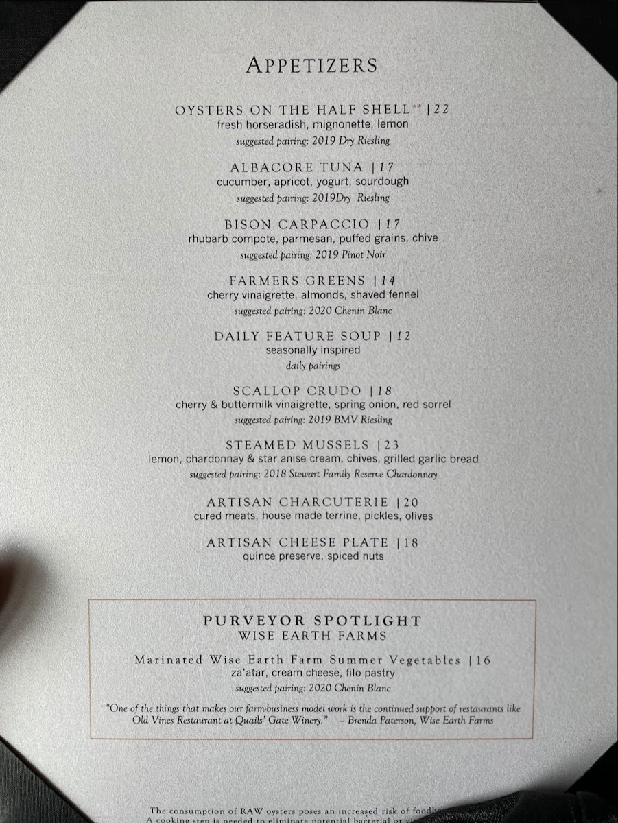 Old Vines Restaurant @ Quails' Gate Winery - 10