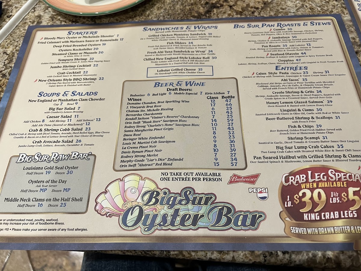 Big Sur Oyster Bar - 10