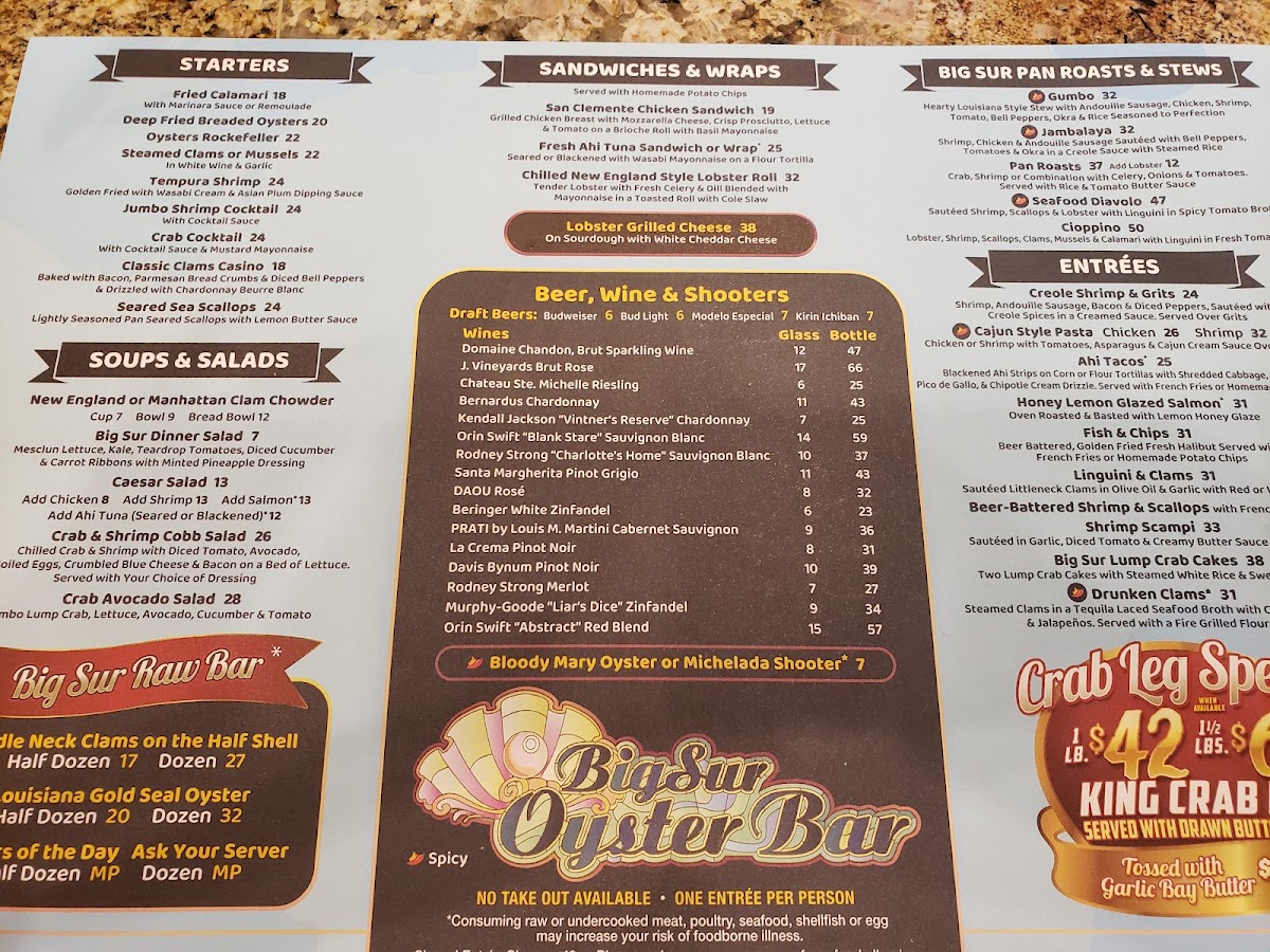 Big Sur Oyster Bar - 7