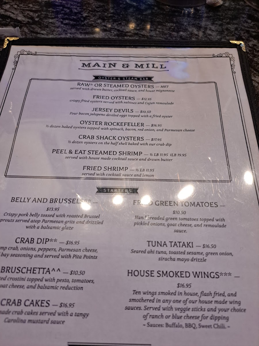 Main & Mill Oyster Bar & Tavern - 1