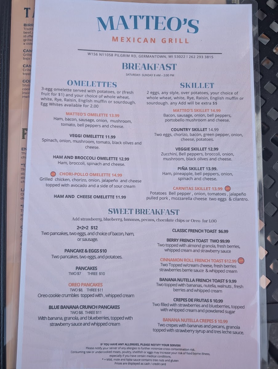 Matteo's Mexican Grill - 1