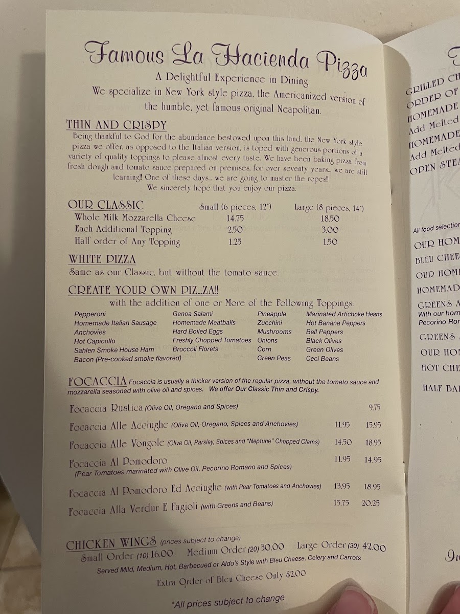 La Hacienda Ristorante and Pizzeria - 2