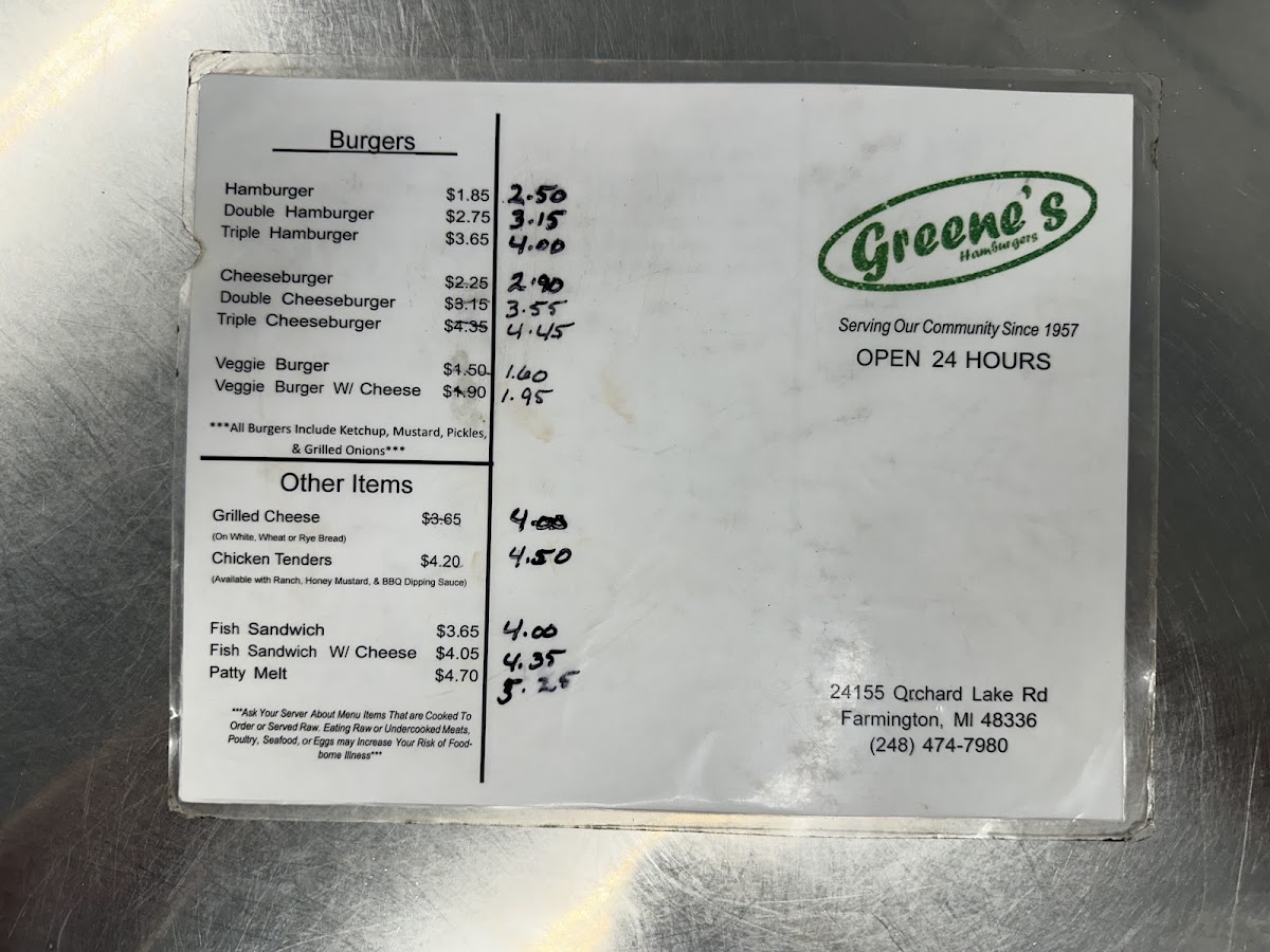 Greene's Hamburgers - 10