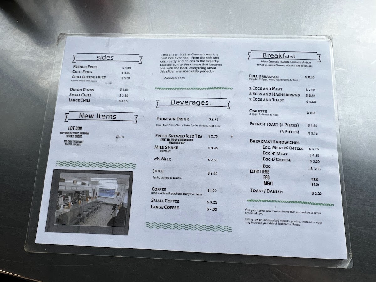 Greene's Hamburgers - 3