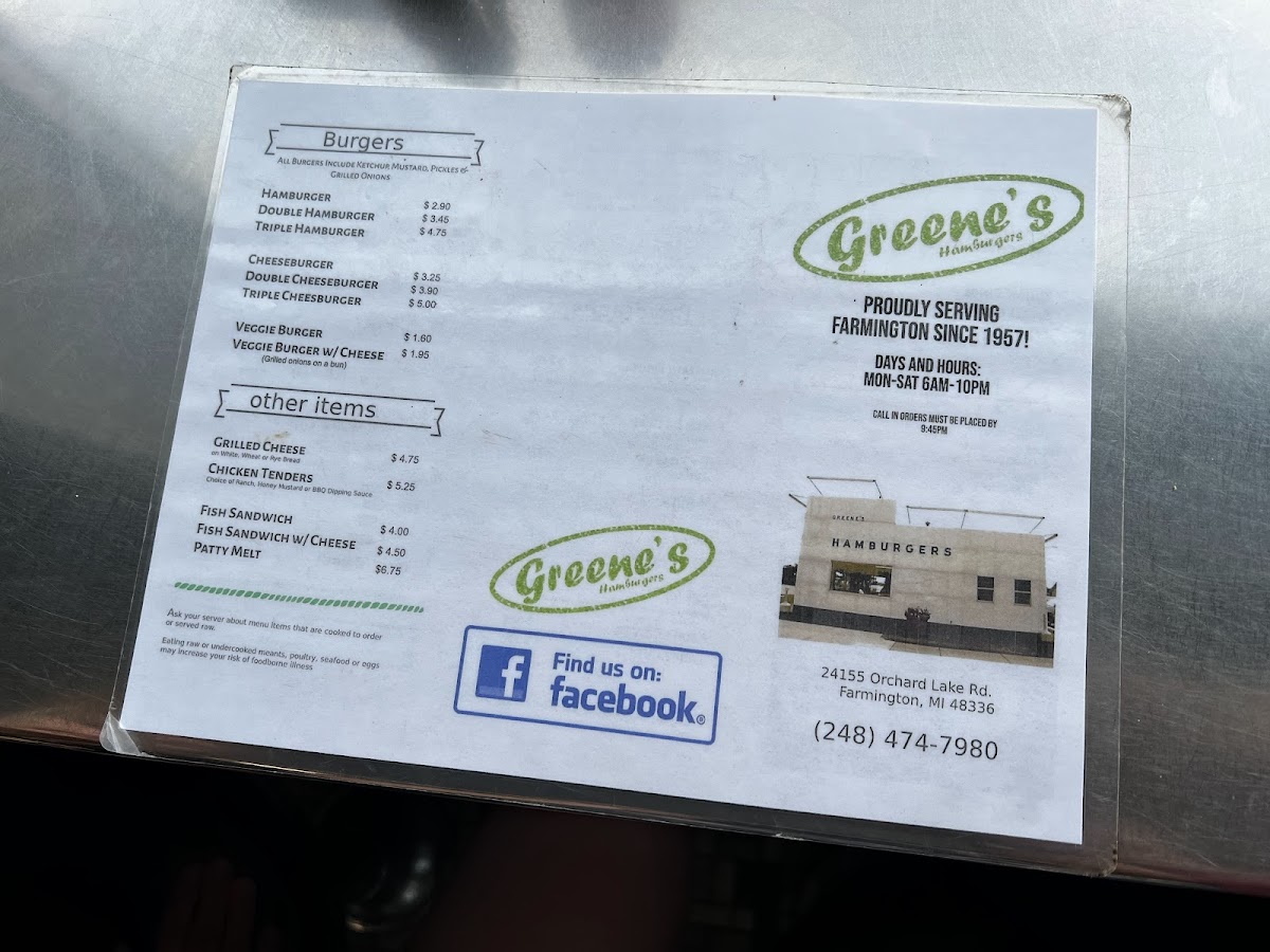 Greene's Hamburgers - 6