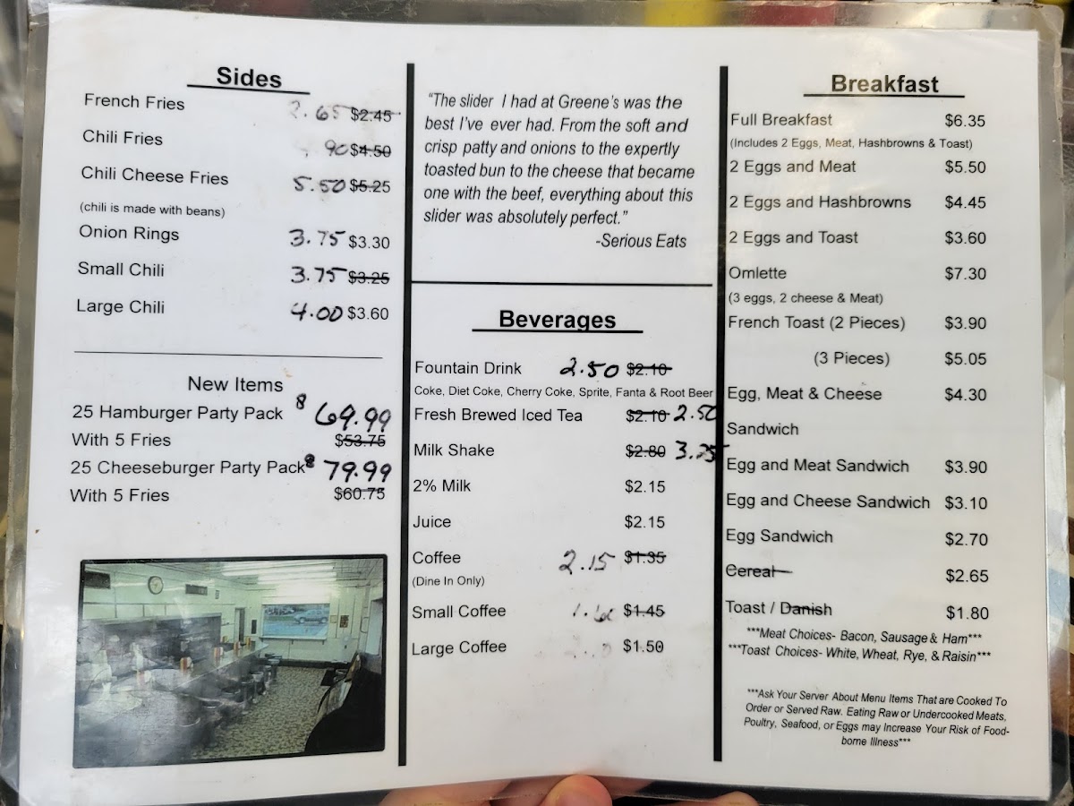 Greene's Hamburgers - 7