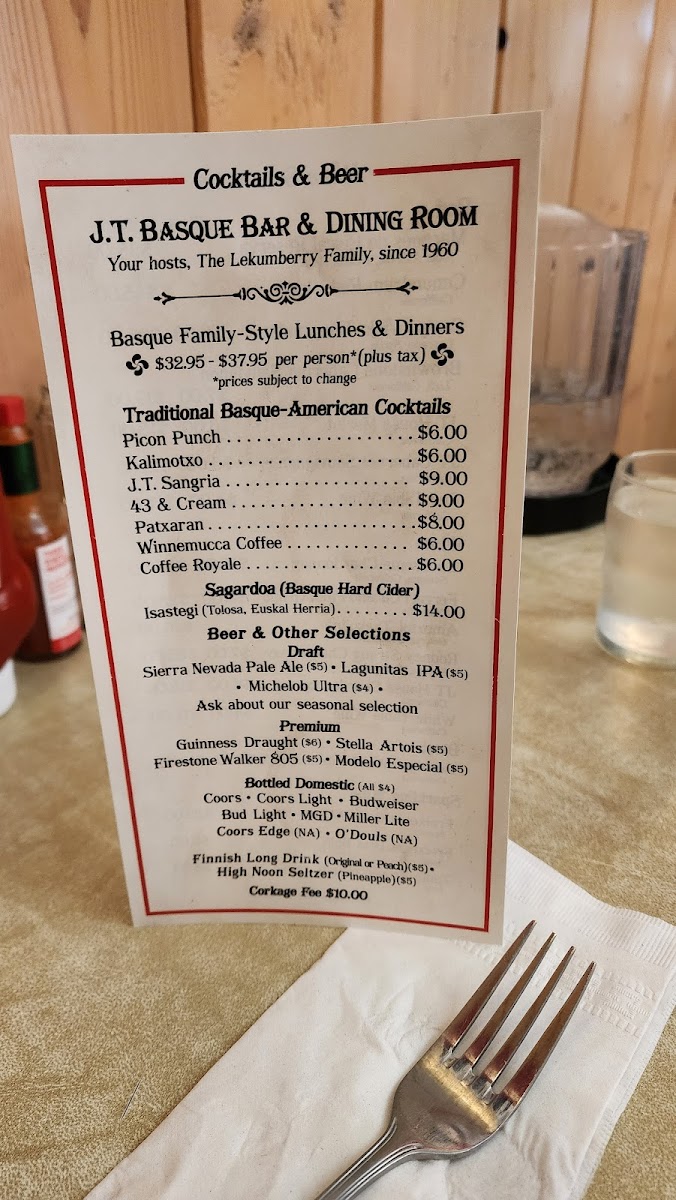 J T Basque Bar & Dining Room - 10