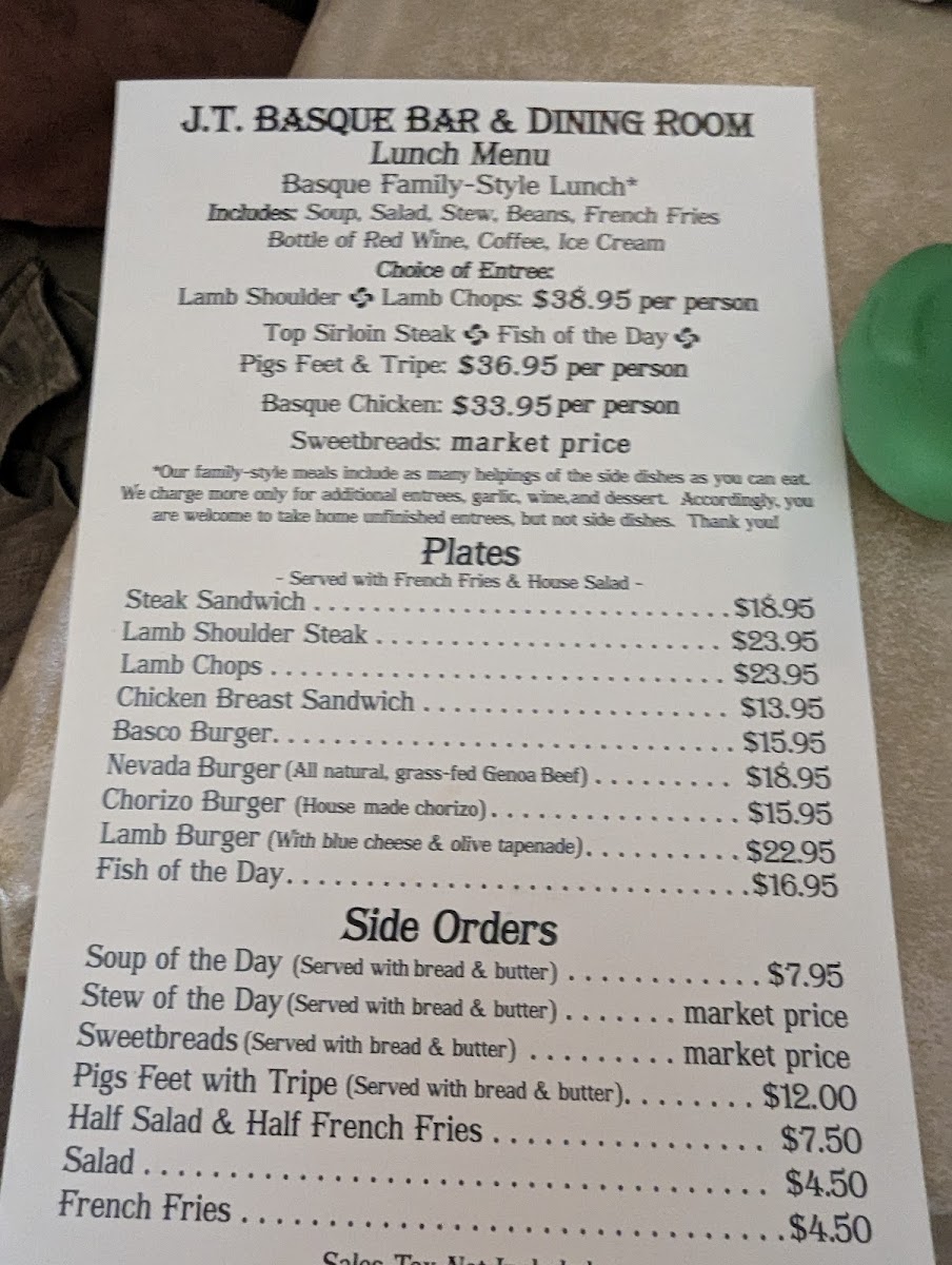 J T Basque Bar & Dining Room - 4