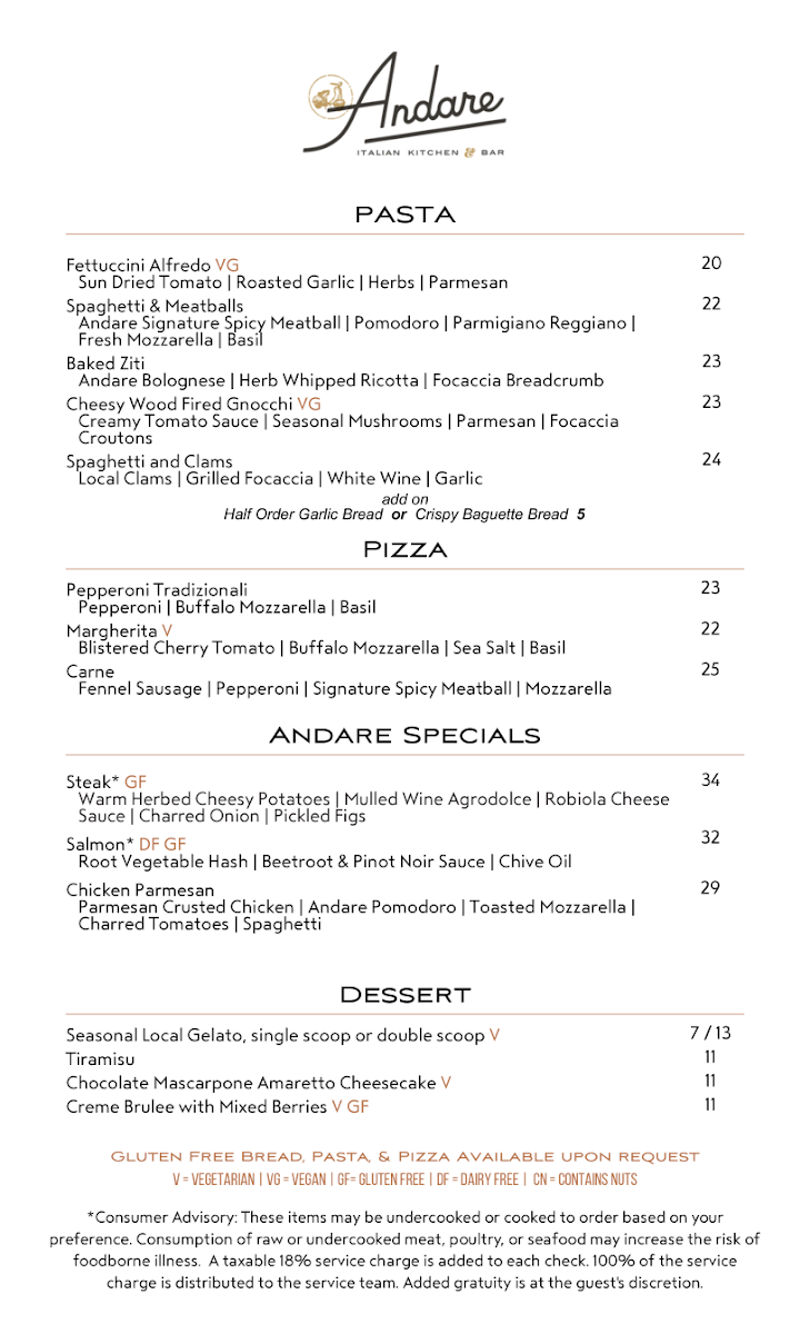 Andare Kitchen & Bar - 5