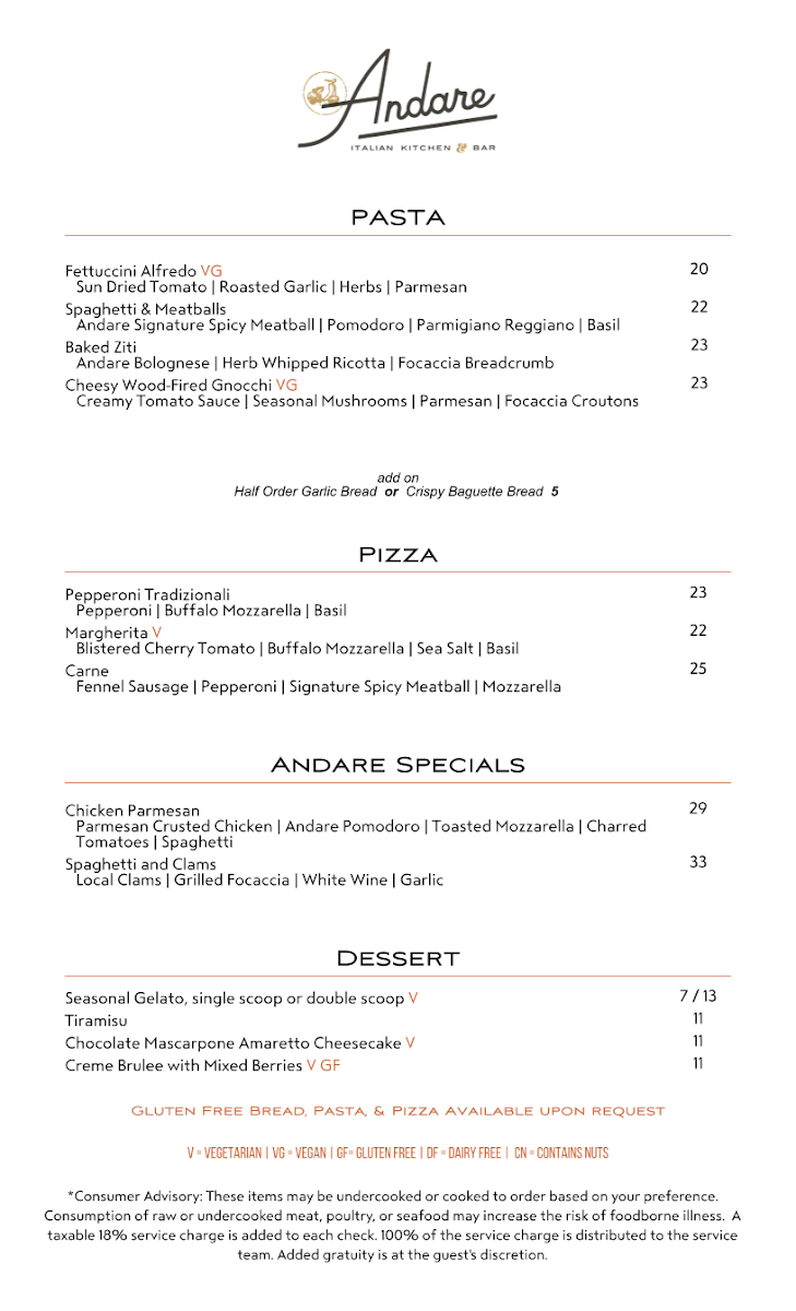 Andare Kitchen & Bar - 7