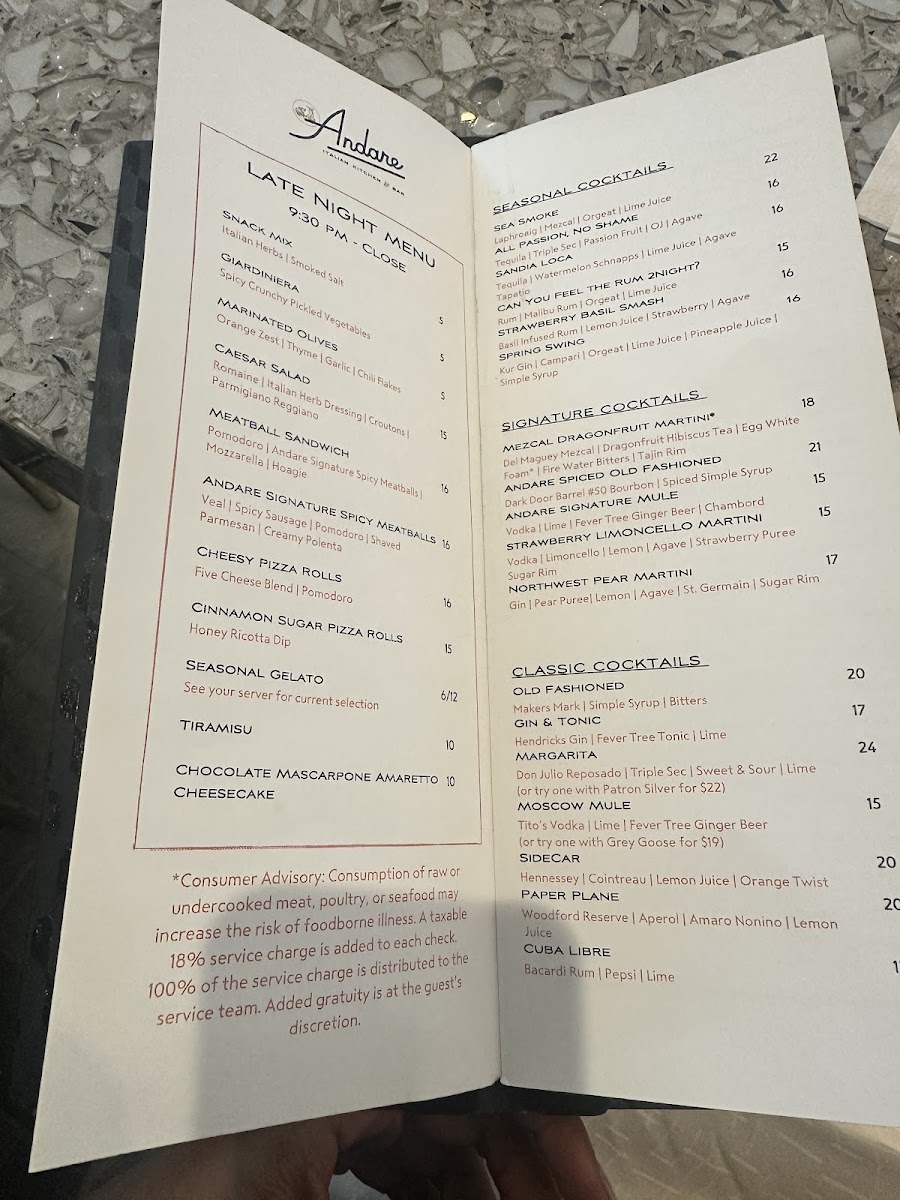 Andare Kitchen & Bar - 9