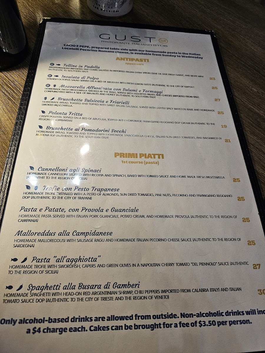 Gusto - Ristorante Italiano BYOB - 2