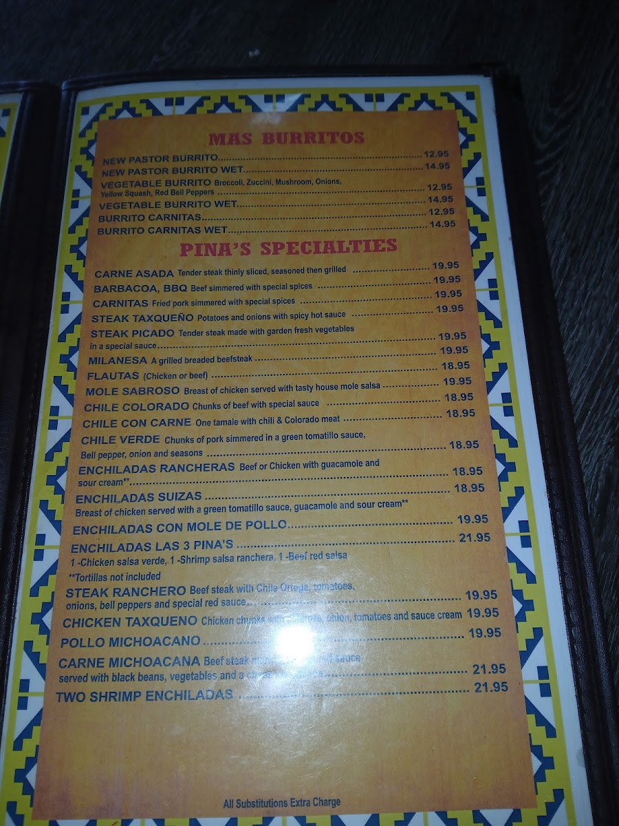 Pina's Mexican Restaurant - 2