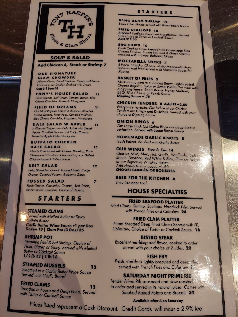 Tony Harper's Pizza & Clam Shack - 10