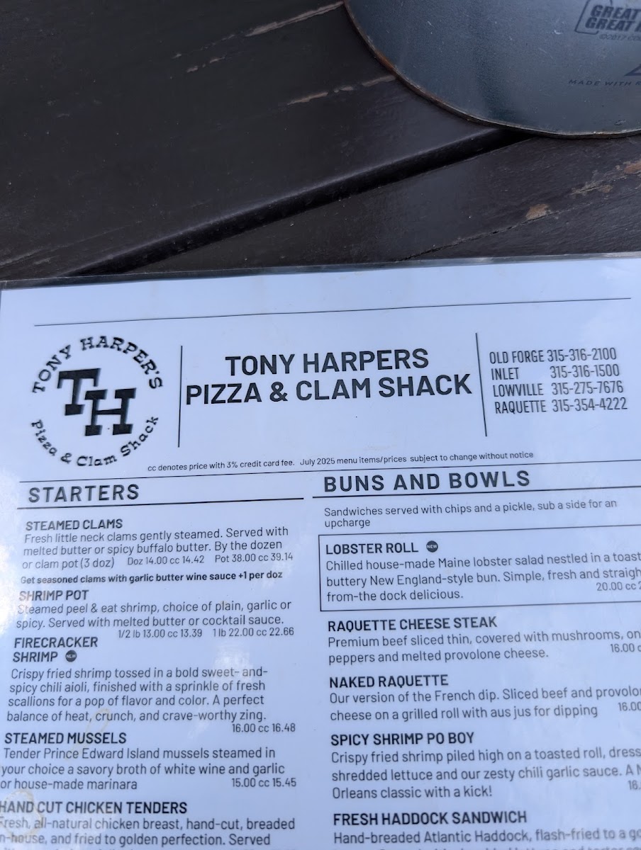 Tony Harper's Pizza & Clam Shack - 8