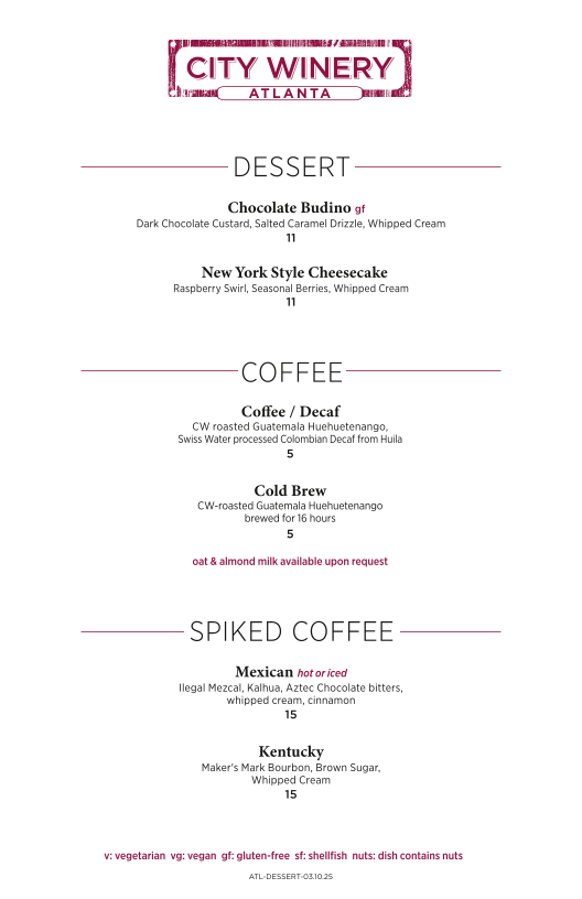 City Winery Atlanta - 2