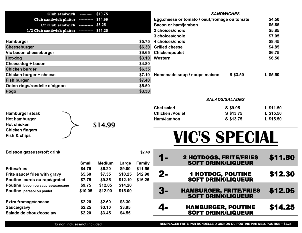 Restaurant Vic's - 1