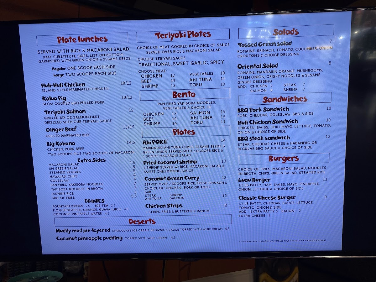 Lilo's Hawaiian BBQ The Dalles - 2