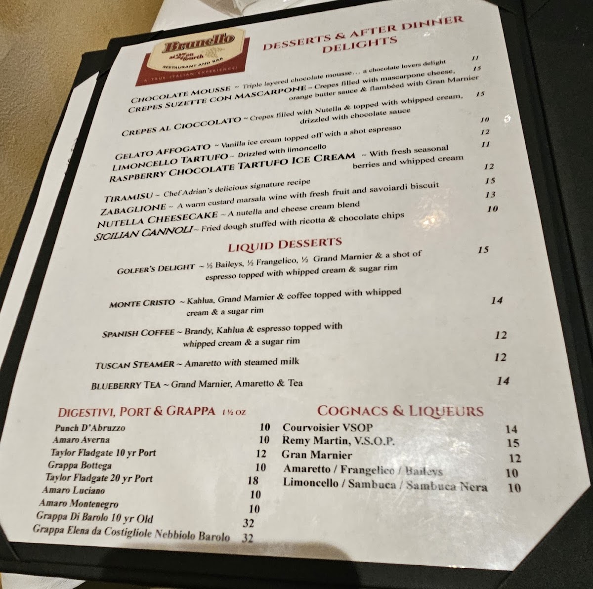 Brunello At 27 On Fourth - 4