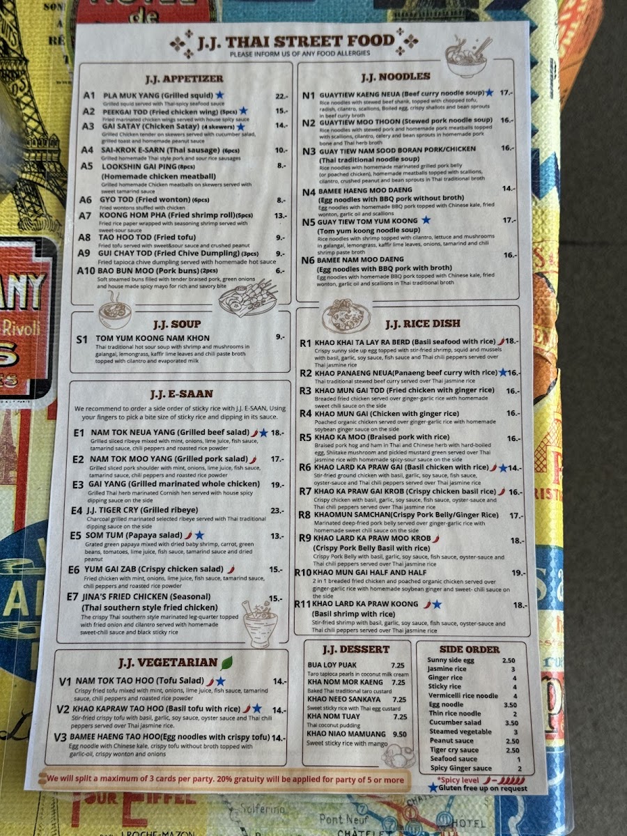 JJ Thai Street Food - 1