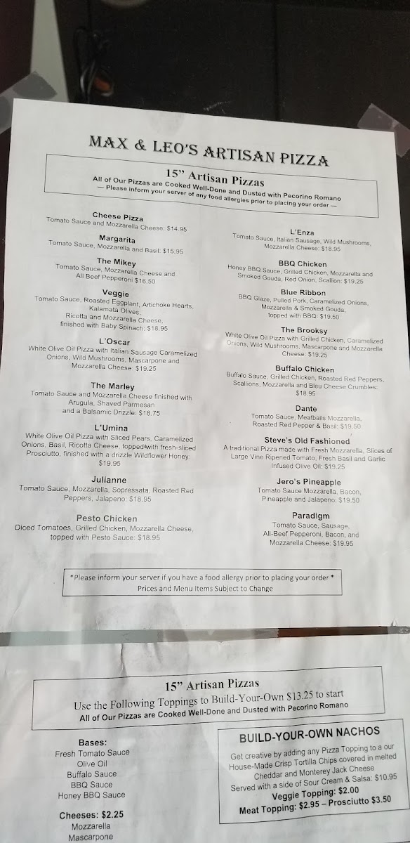 Max and Leo's Pizza Newton - 3