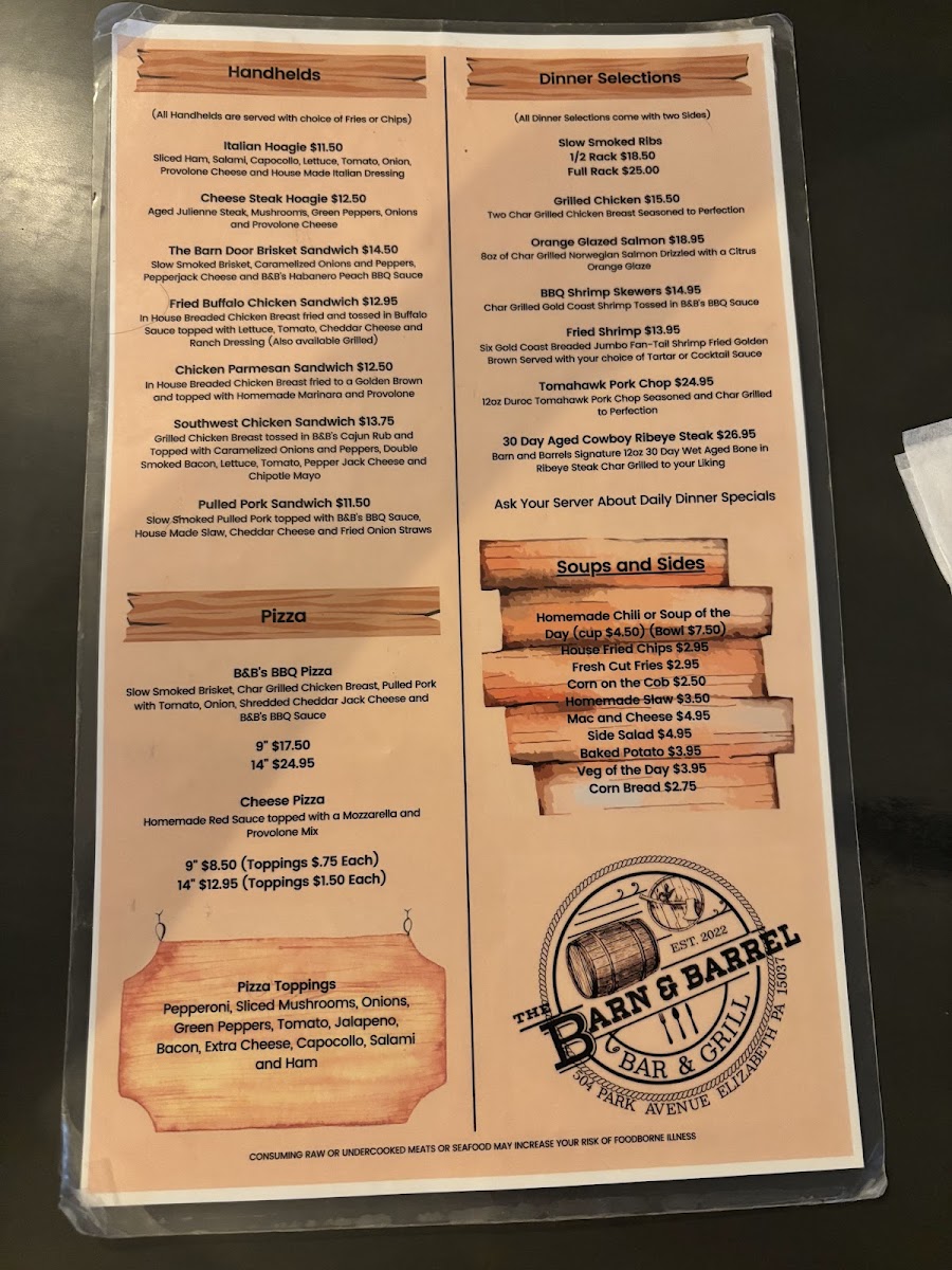 The Barn & Barrel Bar and Grill - 1