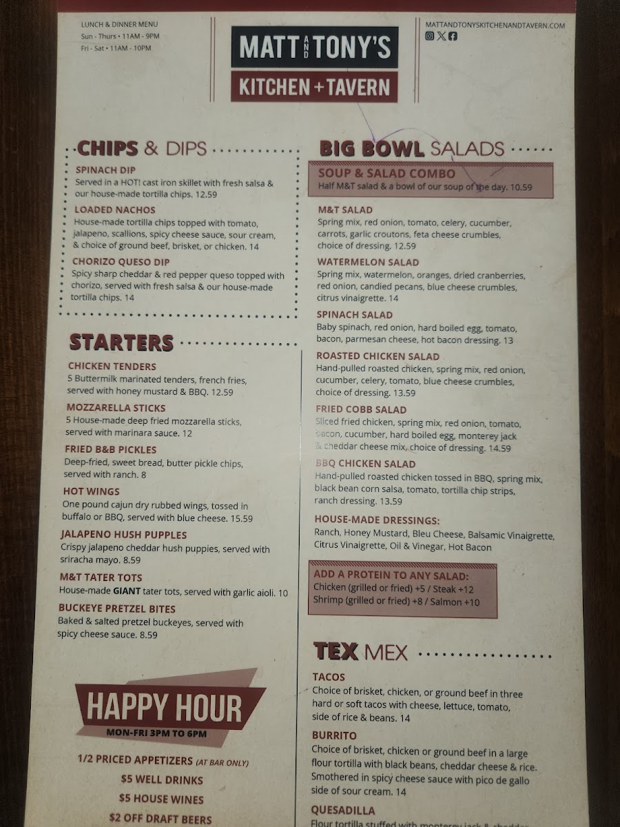 Matt and Tony's Kitchen x Tavern - 3