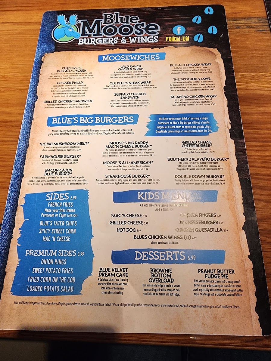 Blue Moose Burgers & Wings - 10