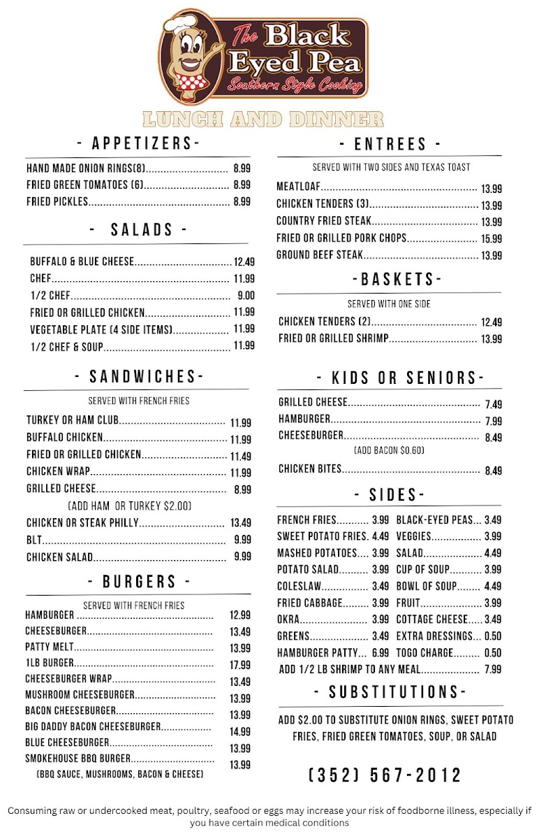 The Black Eyed Pea - 1