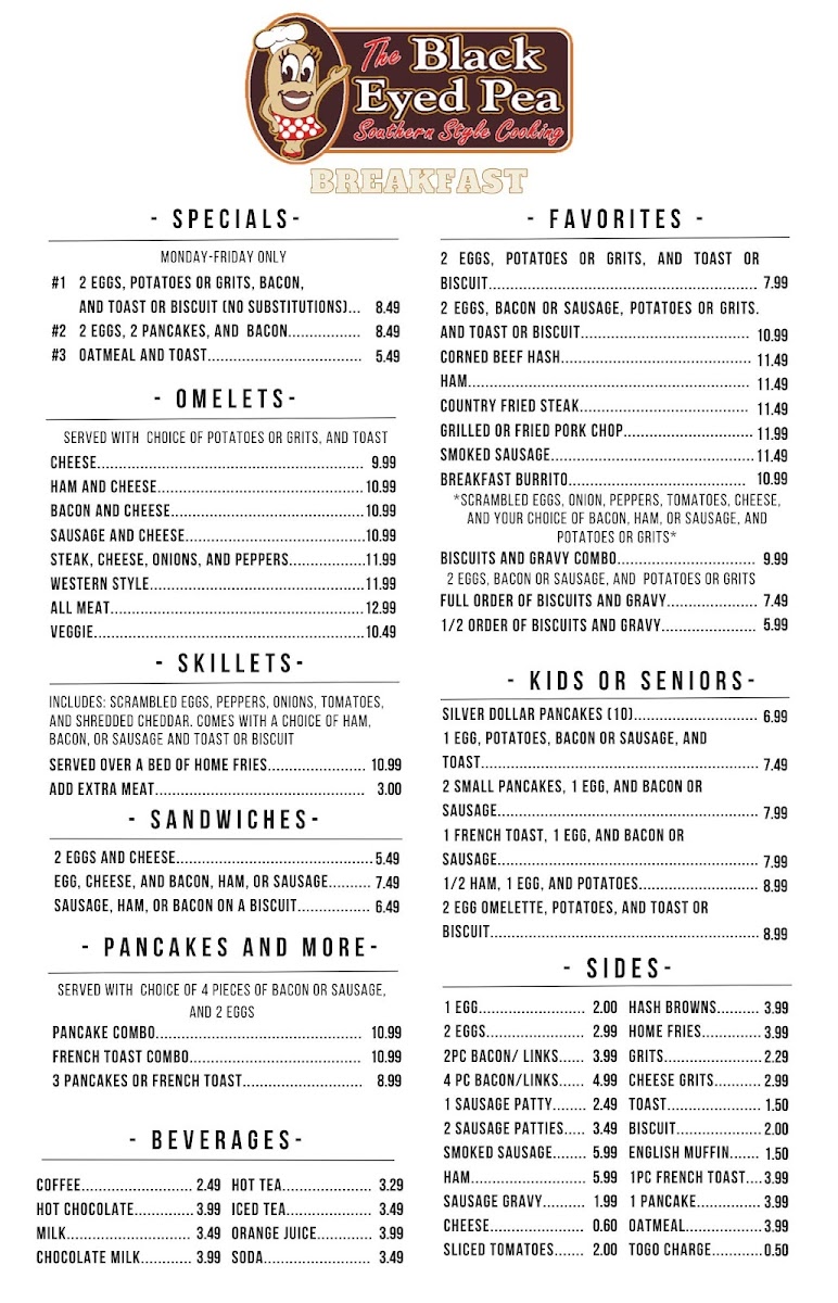 The Black Eyed Pea - 2