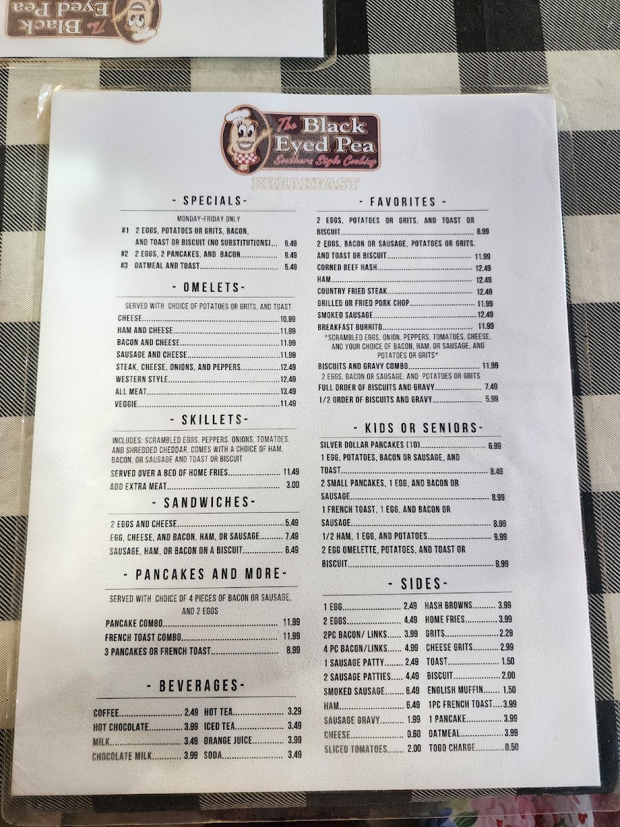 The Black Eyed Pea - 6