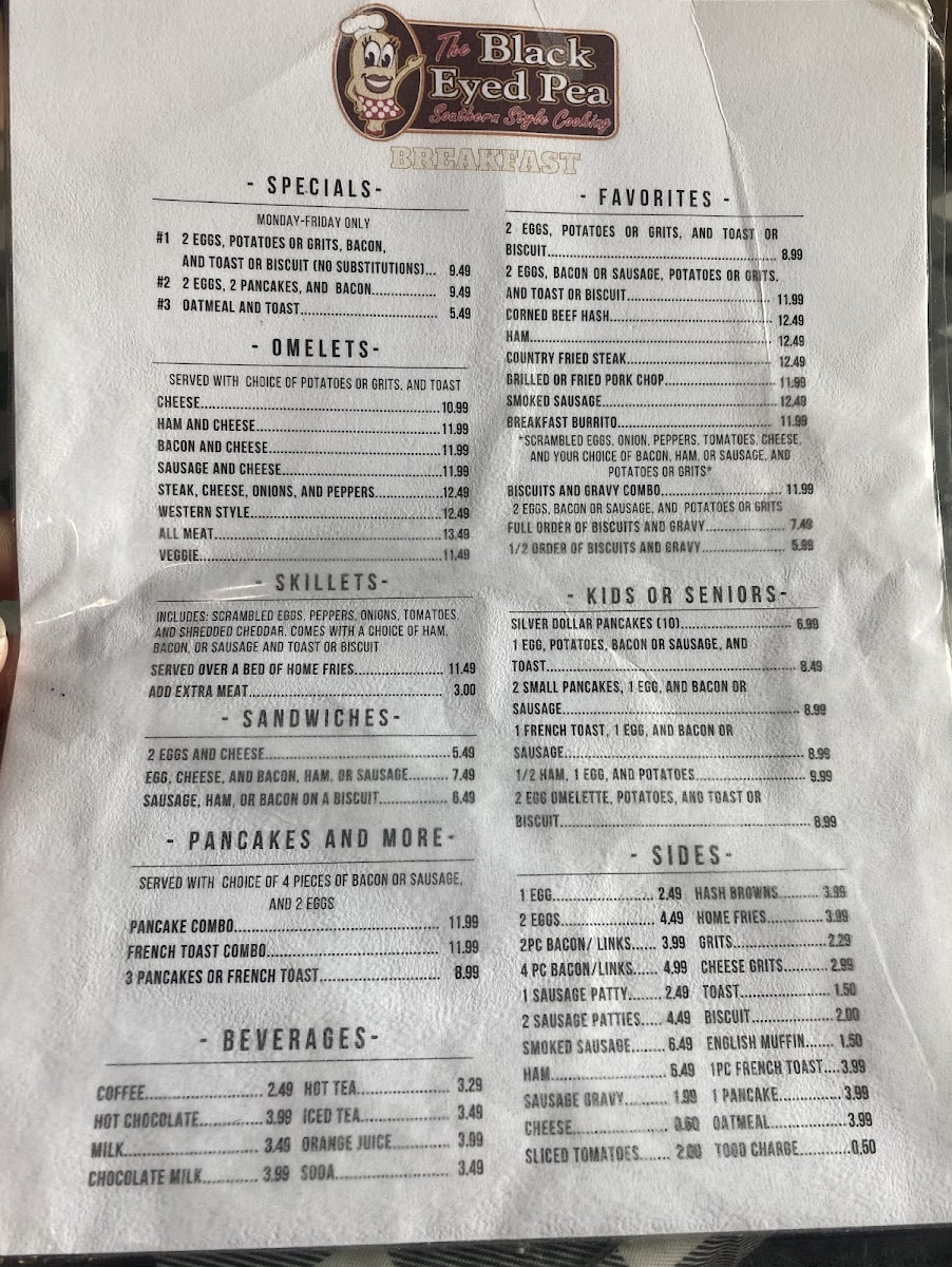 The Black Eyed Pea - 7