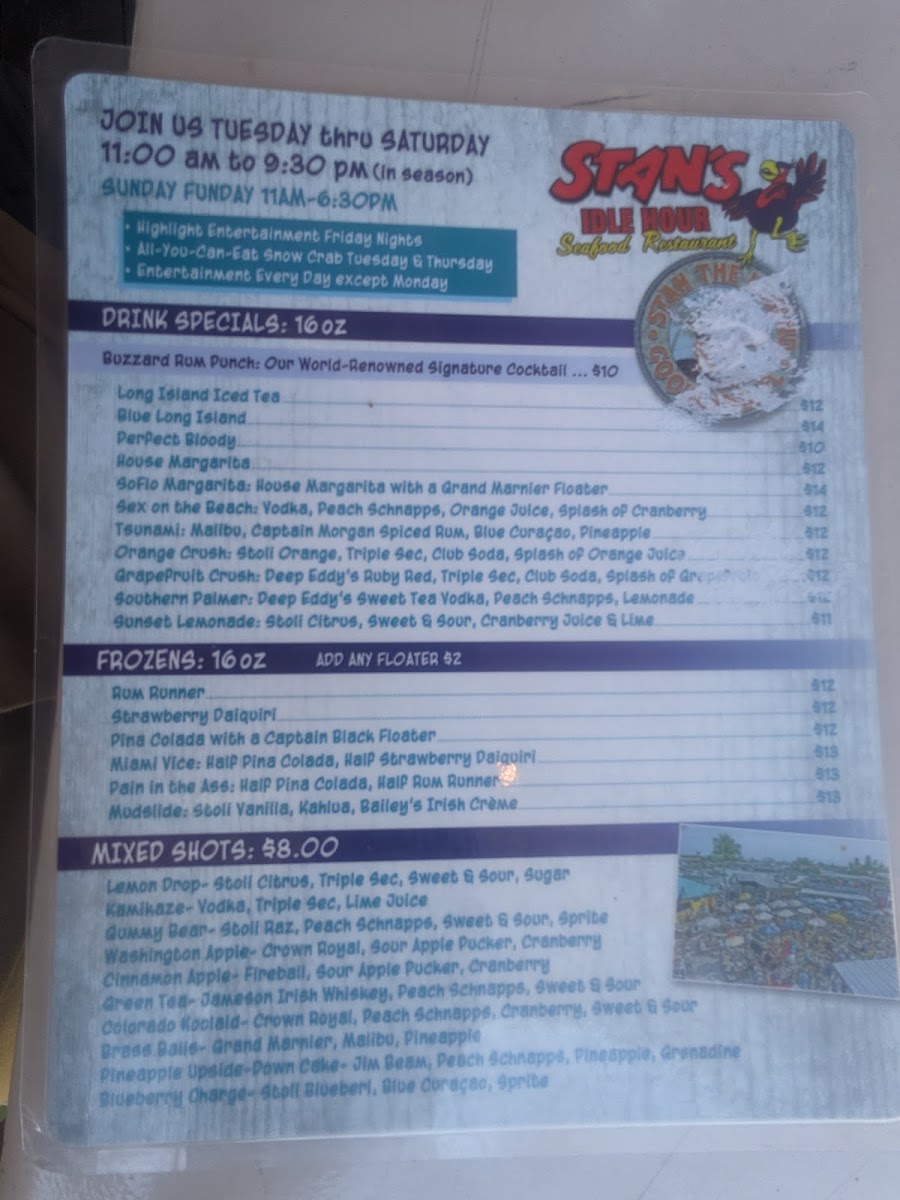 Stan's Idle Hour Seafood Restaurant - 10