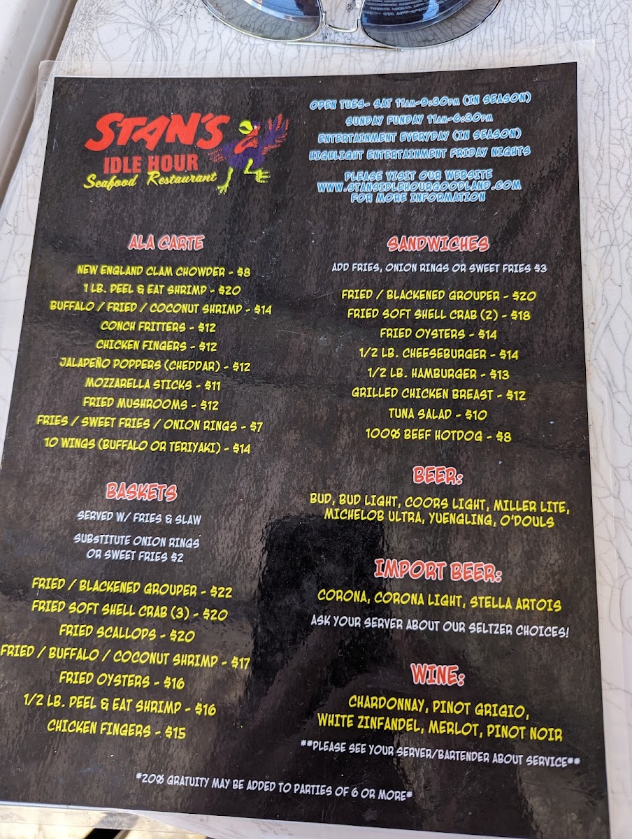 Stan's Idle Hour Seafood Restaurant - 8