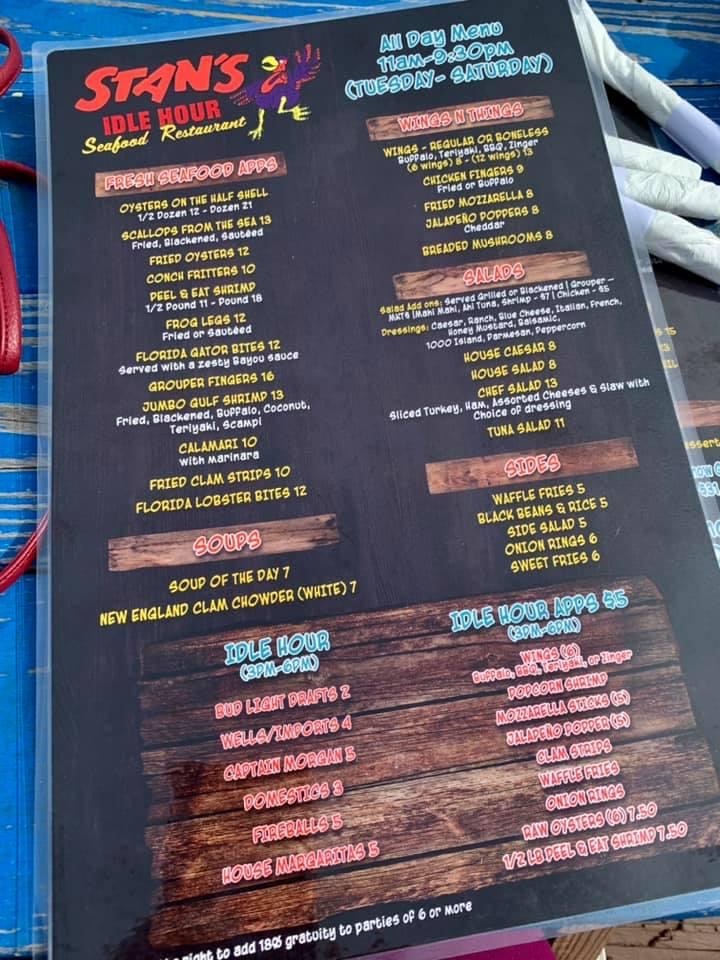 Stan's Idle Hour Seafood Restaurant - 9