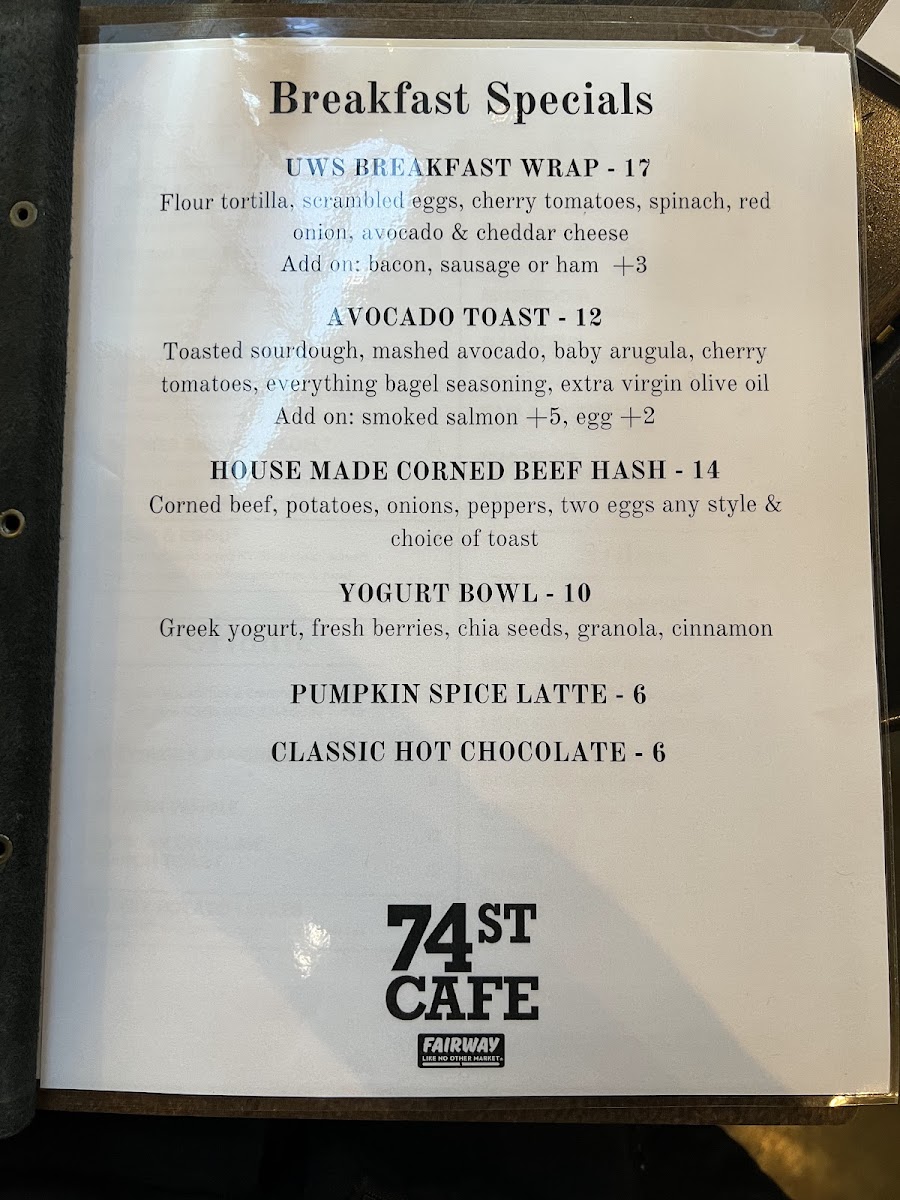 Fairway 74th Street Cafe - 8