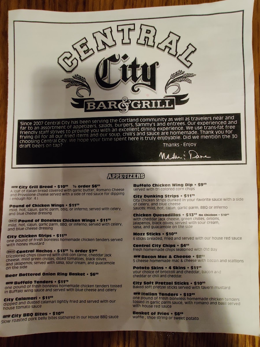 Central City Bar & Grill - 1