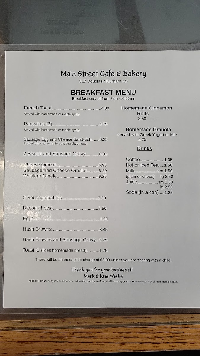 Main Street Cafe & Bakery - 1