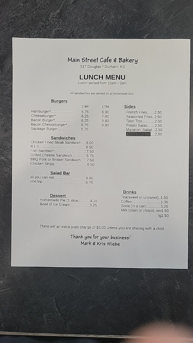 Main Street Cafe & Bakery - 2