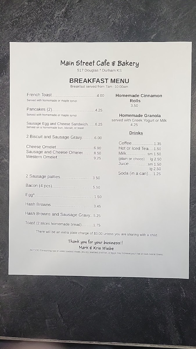 Main Street Cafe & Bakery - 4