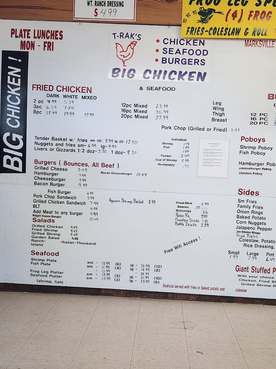 T-RAK’S Big Chicken and Seafood - 1