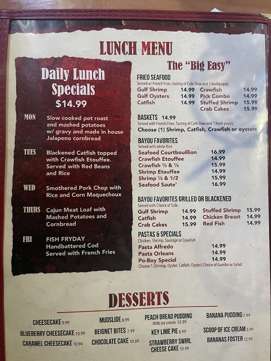 Brent's Cajun Seafood And Oyster Bar - 1