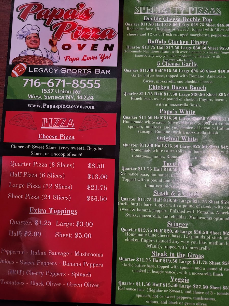 Legacy Sports Bar & Papa’s Pizza Oven - 2