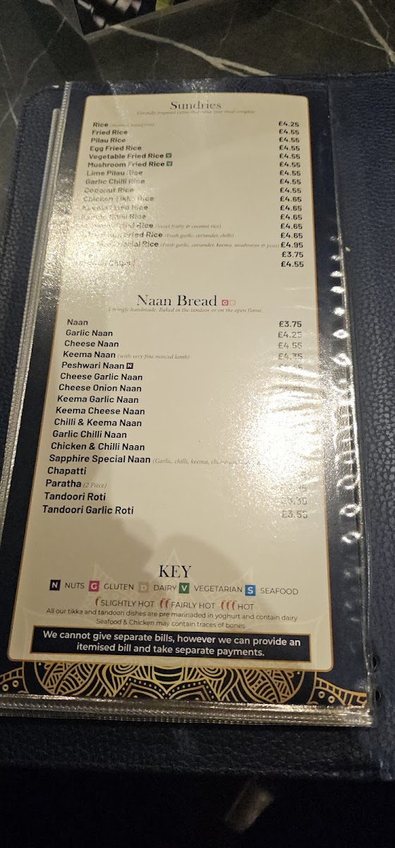 Sapphire Restaurant Hednesford - 1