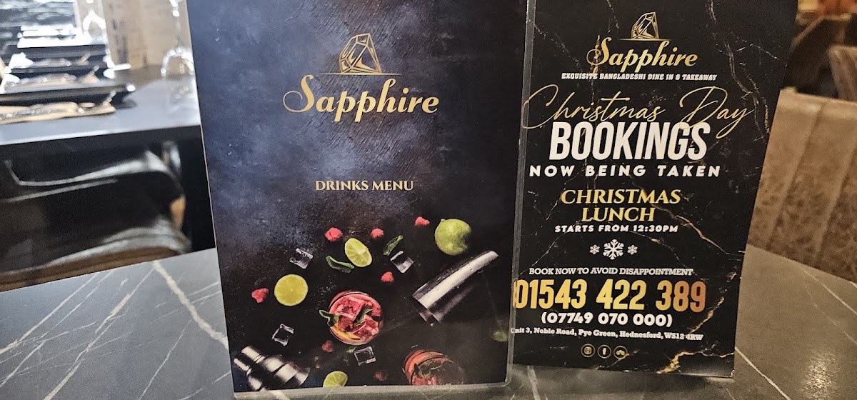 Sapphire Restaurant Hednesford - 4