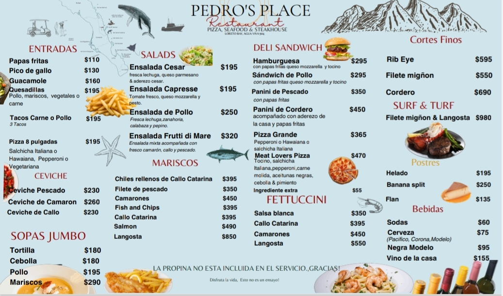 Restaurant ,Pizza , Sea Food & Steakhouse Loreto Bay - 2