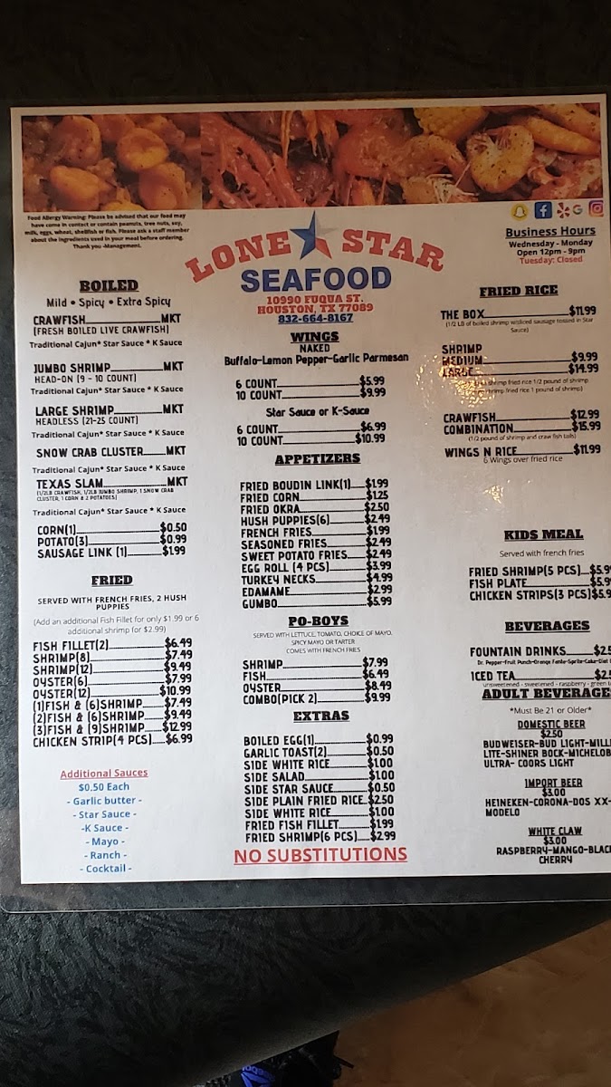 Lone Star Seafood - 5