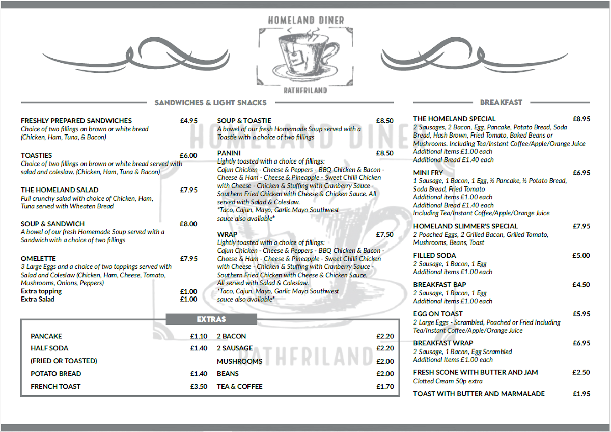 The Homeland Diner Cafe - 5